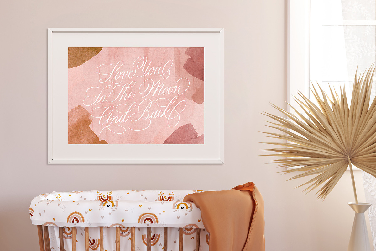 Baby Arrival Lettering, an Object Graphic by Type and Graphics Studio (Photo 9 of 16)