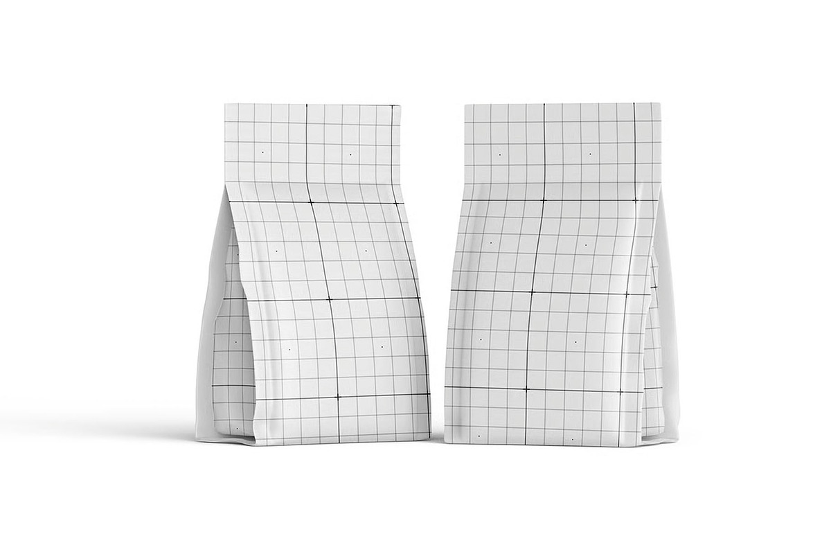 Paper Food or Cofee Pouch Bag Mockup, a Packaging Mockup by zphotographystudio (Photo 2 of 7)