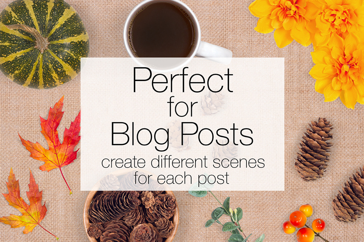 Fall/Autumn Scene Creator, a Product Mockup by Pixomize (Photo 3 of 6)