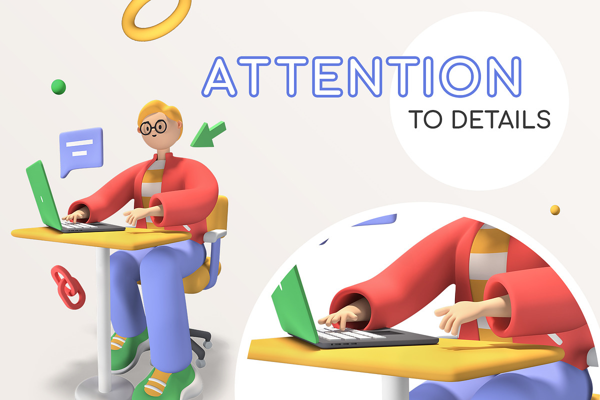 Personal Goals - 3D Illustrations, a Finance Illustration by Boyko Pictures (Photo 4 of 10)