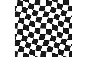 Psychedelic Chessboard Pattern