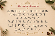 Christmas Font - Welcome Christmas, a Serif Font by Mozatype (Thumbnail 9 of 10)