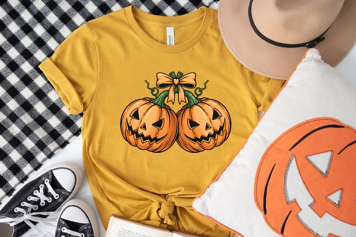 Coquette Halloween Pumpkin Png, an Illustration by Libby Wishes (Photo 5 of 6)