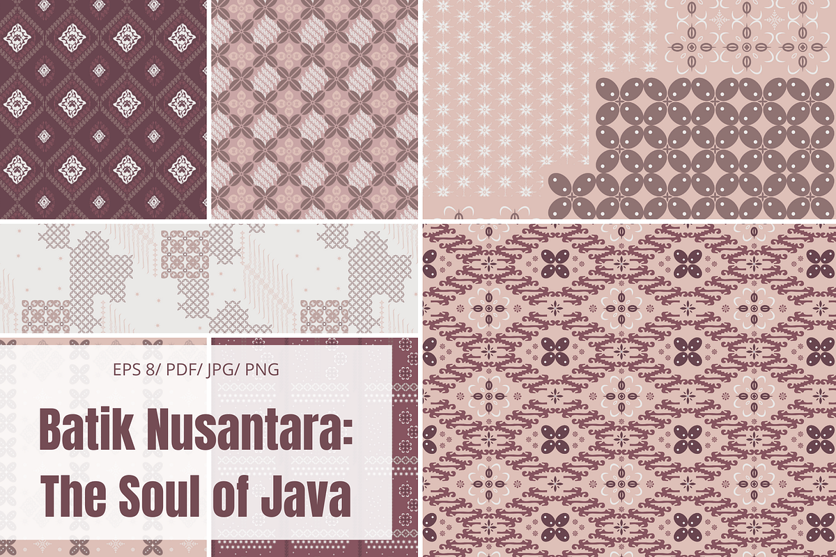Batik Nusantara: The Soul of Java, a Pattern Graphic by ItsReksita Pattern (Photo 1 of 15)