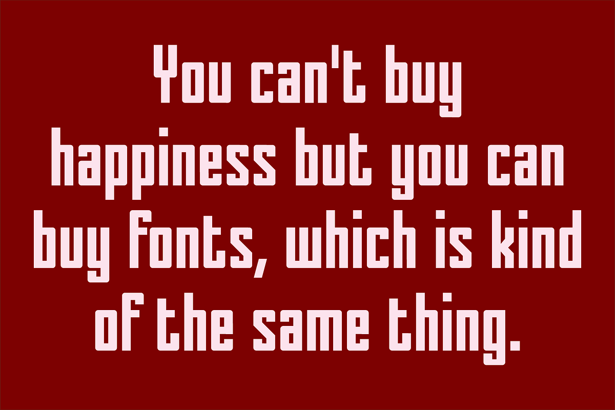 Rigide Medium - Sans Serif Font, a Font by GG Design (Photo 8 of 10)