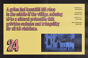 Benida Rounded 3D, a Serif Font by Craft Supply Co. (Thumbnail 5 of 8)