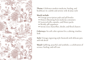 Medical Toile de Jouy Pattern, a Background Graphic by Hughes Studio (Thumbnail 4 of 8)