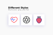 1000+ Minimalist Icons Bundle, an Outline Icon by P.F. Creative Lab (Thumbnail 5 of 9)