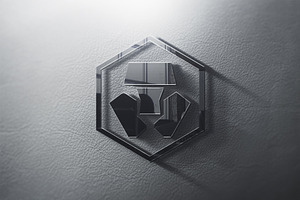 Logo Mockup 3D - PSD