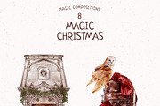 Magic Christmas Collection, a Seasonal Illustration by Yakovleva Margarita (Thumbnail 12 of 14)