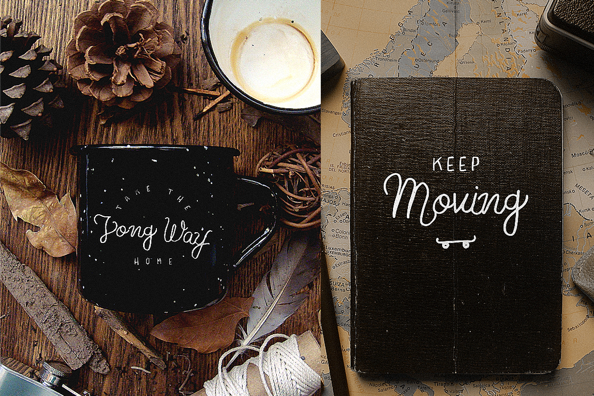 Rustic Brand - 5 Font Pack preview 5