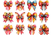 Easter Bow Clipart Bundle, an Illustration by Designking (Thumbnail 3 of 5)