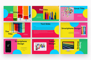 Hoyoonk - Colorful PowerPoint