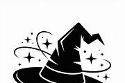 Halloween witch hat designed, an Illustration by Amazin_art (Thumbnail 17 of 21)