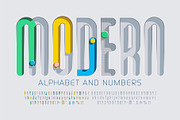 Futuristic Modern Bold Font, a Graphic by Pro_Vector (Thumbnail 2 of 3)