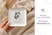 Ring Dish Trinket Tray Mockup, a Merchandise Mockup by Mie Mockup Studio (Thumbnail 6 of 7)
