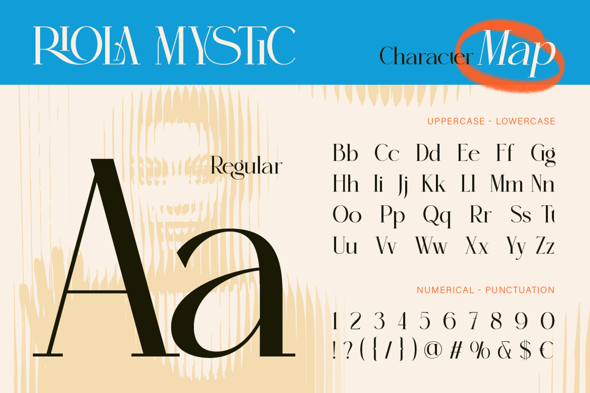 Riola Mystic - Elegant Display Font, a Sans Serif Font by Artisan Themes (Photo 2 of 11)