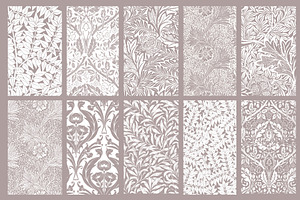 William Morris Seamless Pattern 4