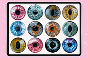 Procreate Eye Irises face brushes, a Brush Add-On by Revabrush (Thumbnail 9 of 10)