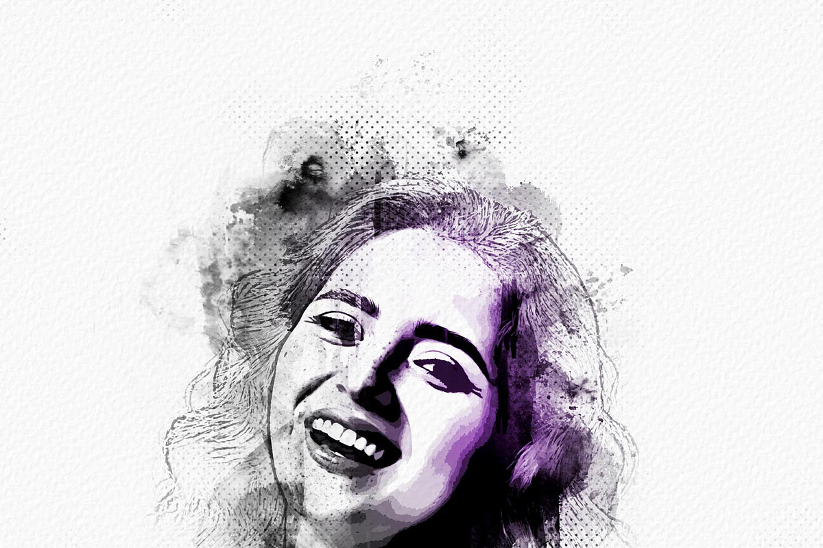 Beautiful Portrait Art Photo Effect, an Action Add-On by MRI STUDIO (Photo 5 of 18)