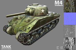 Sherman M4 Tank