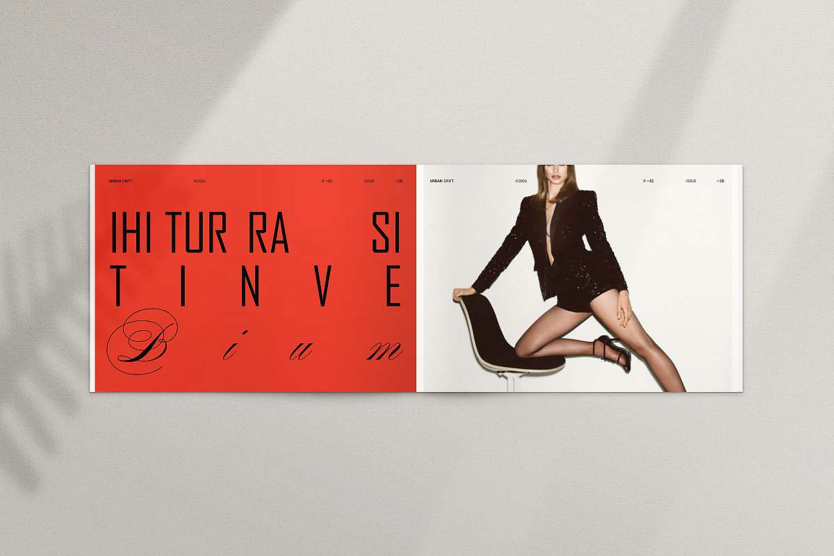 Modern Magazine Landscape Template, a Magazine Template by ArtisanaAura (Photo 5 of 20)