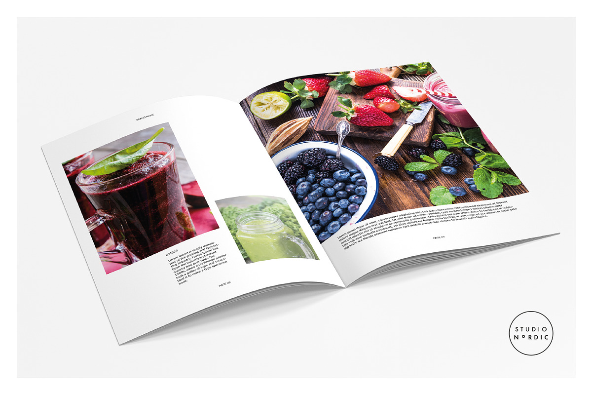 Vegan | Multipurpose Portfolio, a Brochure Template by Studio Nordic (Photo 5 of 8)