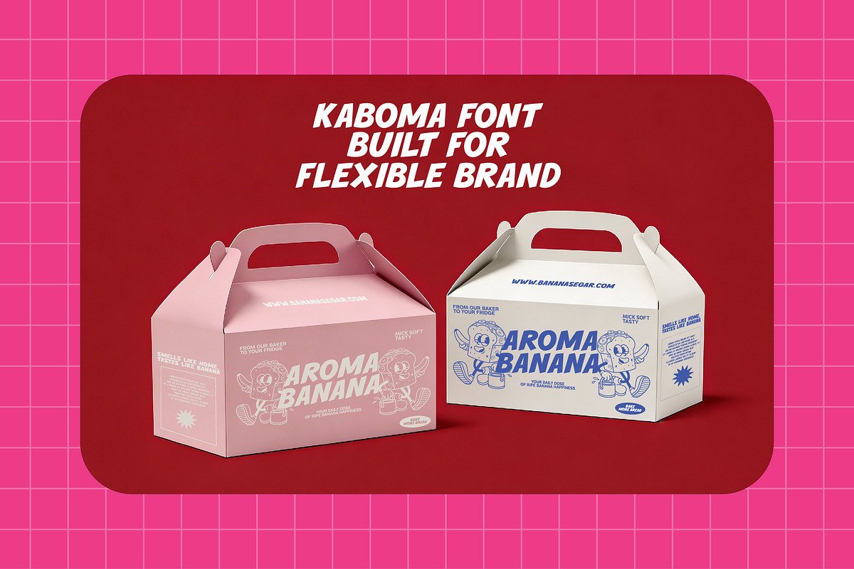 Kaboma, a Sans Serif Font by Allmostudio (Photo 5 of 9)