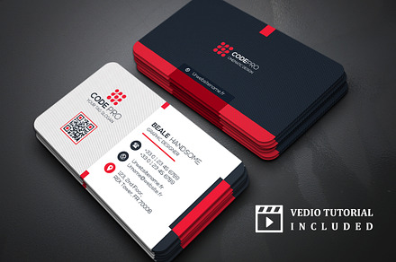 Business Card, a Business Card Template by Genereux Art