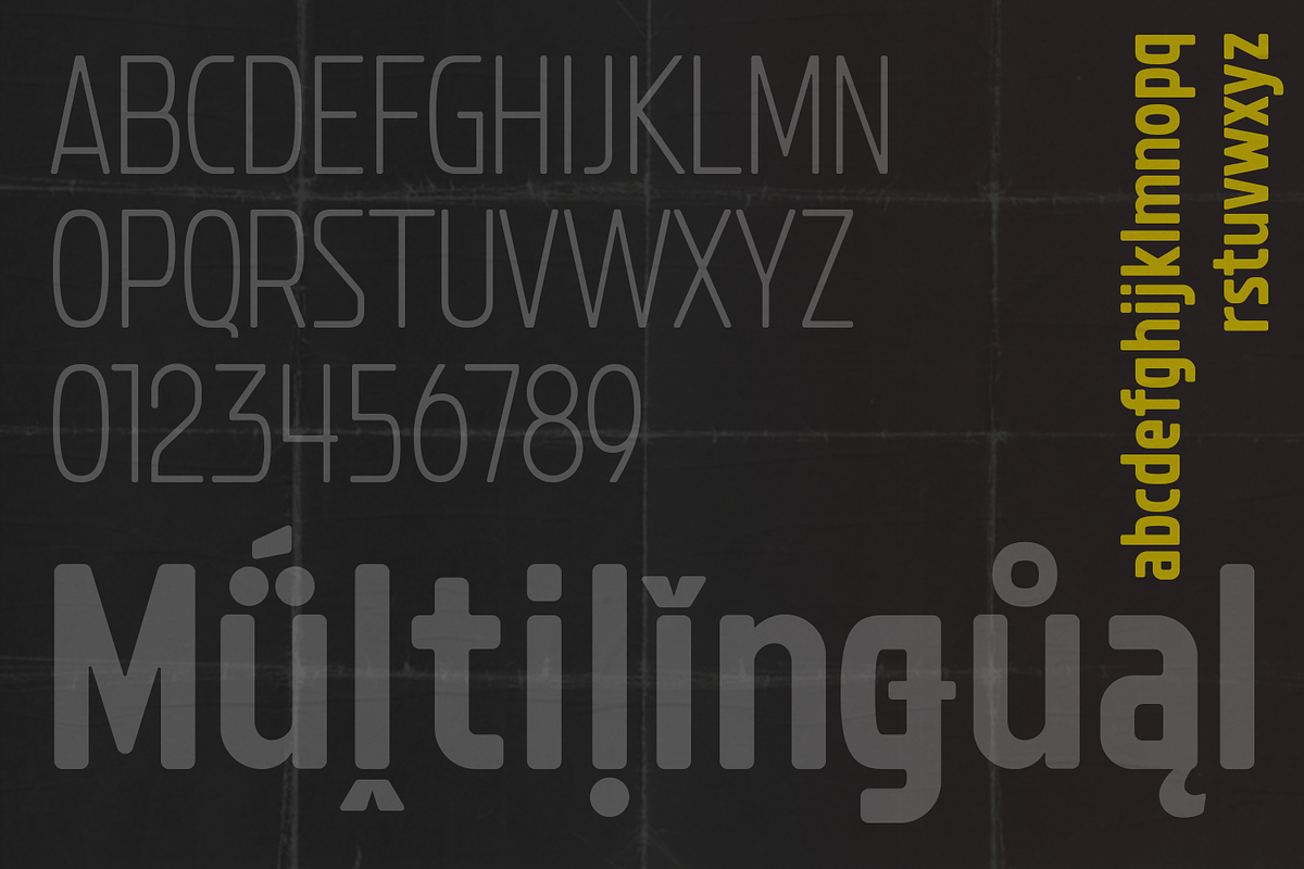 Mike Sans - Variable Font, a Sans Serif Font by FactoryType Studio (Photo 8 of 8)