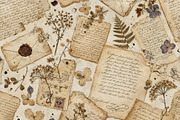 Vintage Pattern Scrapbook Paper PDF, a Decorative Illustration by Image for Sale (Thumbnail 3 of 3)