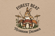 Forest beat illustration, an Animal Illustration by Vectorlina (Thumbnail 1 of 4)