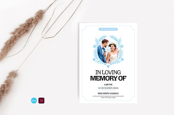 Funeral Program Word Template preview 7