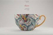 Tropical flowers vector seamless set, a Pattern Graphic by PatternsBlooming (Thumbnail 7 of 8)