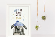Cute dog collection, an Animal Illustration by Peace ART (Thumbnail 8 of 10)
