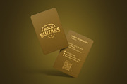 Vertical Double Sided Card Mockup x4, a Product Mockup by SmartDesigns (Thumbnail 6 of 9)