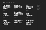 Darkside — Clean & Minimal Portfolio, a Websites & App Template by ScienteCraft (Thumbnail 5 of 20)