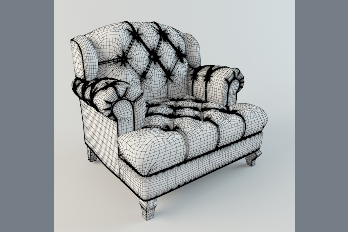 Mr. Smith Chair, a Furniture 3D Model by 3Dpapa (Photo 4 of 4)
