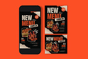 New Menu Launch Flyer, a Flyer Template by graphicook (Thumbnail 3 of 3)