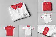 Polo Shirt Mock-up, a Shirt Mockup by zippypixelstudio (Thumbnail 1 of 8)