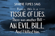 Sharpie Fumes Font Family, a Sans Serif Font by Glen Gauthier (Thumbnail 5 of 8)