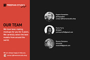 T-Shirt Mock-Up Set, a Shirt Mockup by Freeman Studio (Thumbnail 12 of 15)