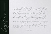 Bedley // Handwritten Font, a Script Font by etigletters (Thumbnail 10 of 12)