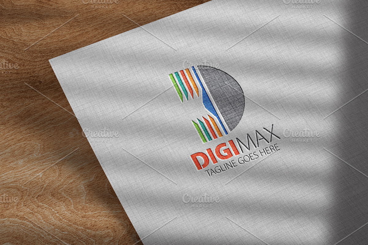 Digimax D Letter Logo, a Branding & Logo Template by Josuf Media (Photo 4 of 4)