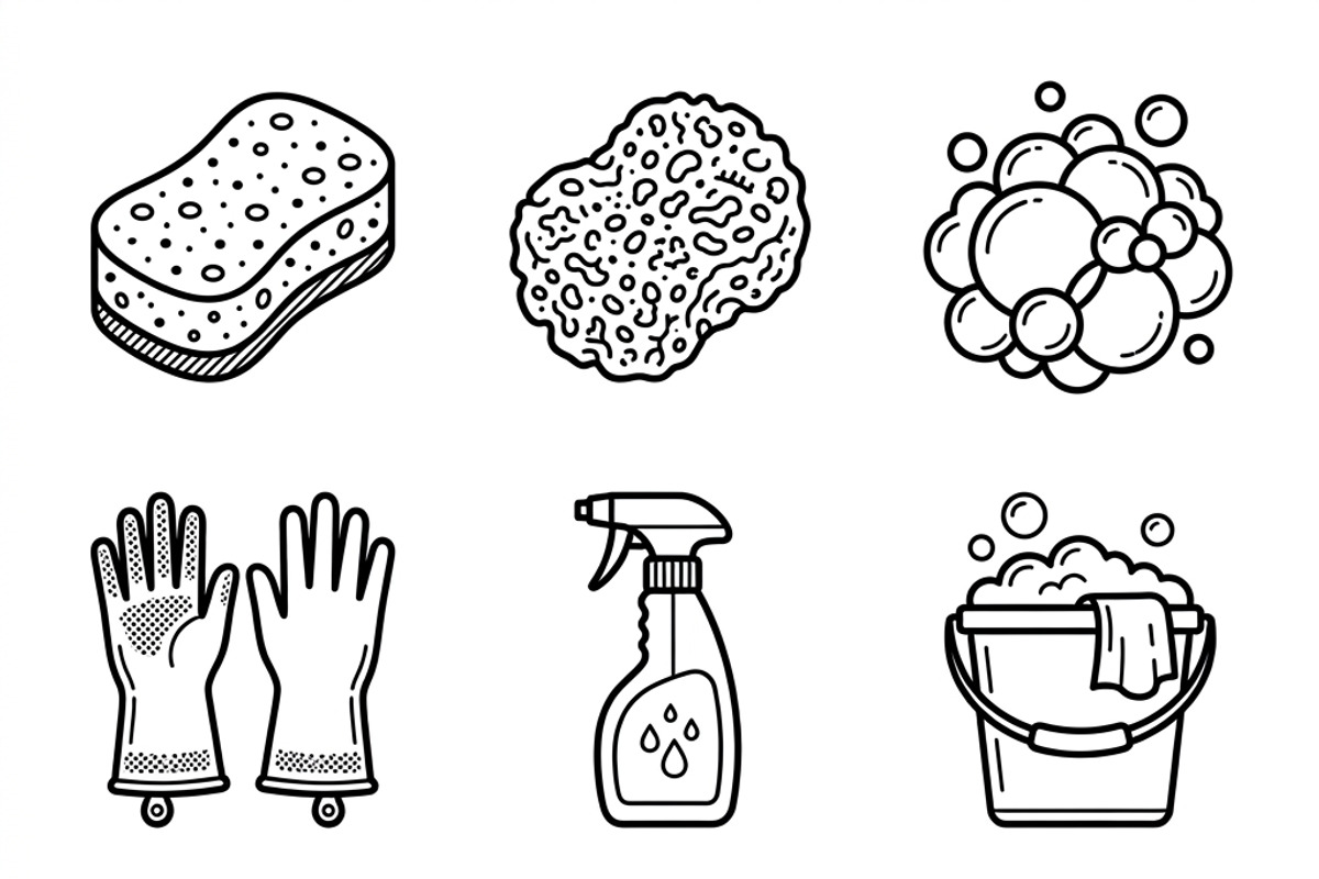 Bundles Set Soap Boutique Icon, an Outline Icon by adenpinkstore (Photo 5 of 12)