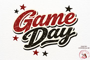 Retro Game Day PNG Tshirt Sports, a Sport Illustration by SugarCloudStudioArt (Thumbnail 1 of 6)