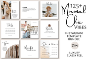 Light Minimal Instagram Templates, a Social Media Template by Faytemplates (Thumbnail 1 of 8)
