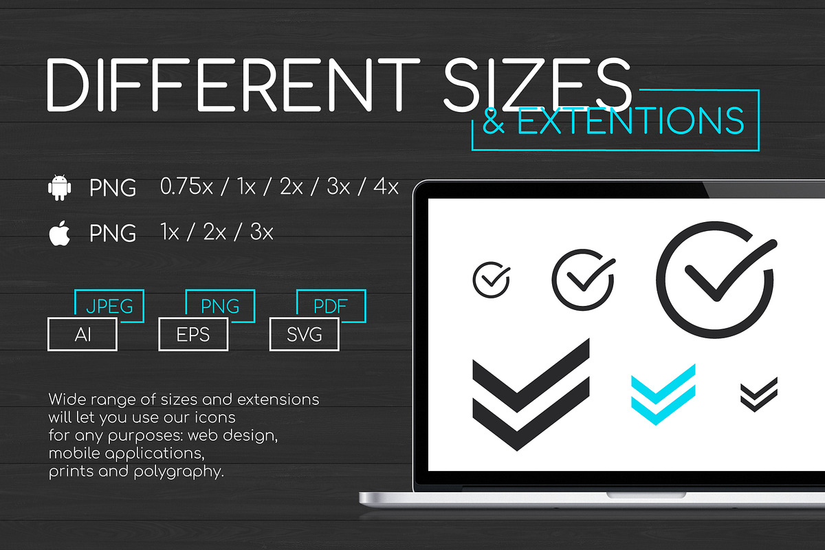 Check Marks Icons Set preview 4