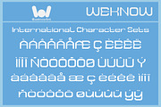 Bright Future font, a Font by weknow (Thumbnail 8 of 8)