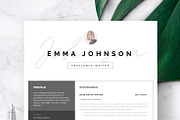 Resume Template 1 page | Seville, a Resume Template by Resume Angels (Thumbnail 2 of 9)